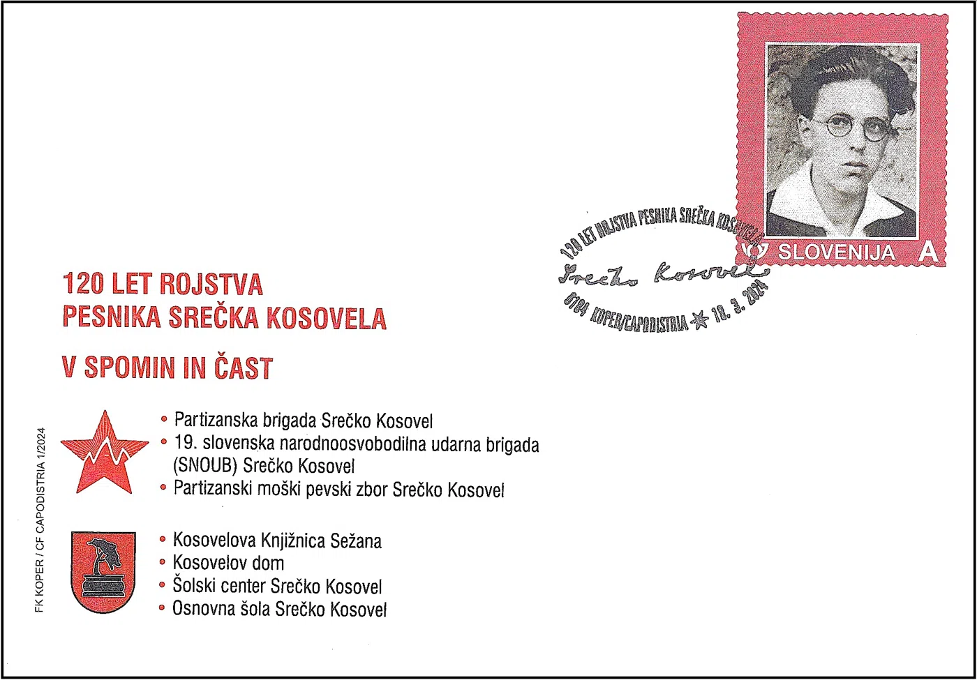 120 LET ROJSTVA PESNIKA SREČKA KOSOVELA